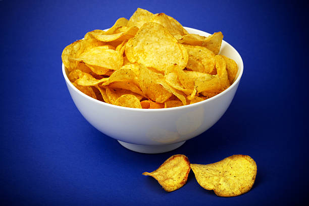 istock Bowl of potato chips 485433335