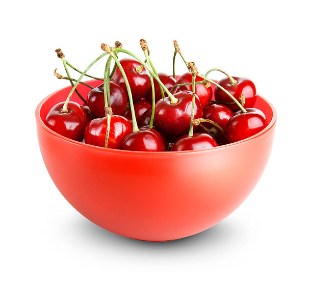 istock Bowl of cherries 485433605