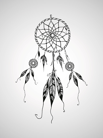 Vector Dream Catcher Stock Illustration - Download Image Now - Animal Head,  Indigenous North American Culture, Abstract - iStock