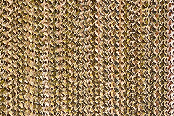 istock brown cellulose are material of evaporator system 485435115