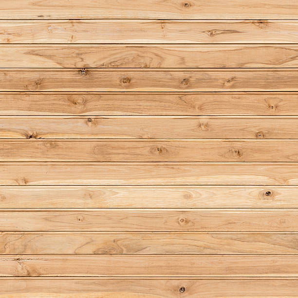 istock New teak wooden wall texture and background 485435430