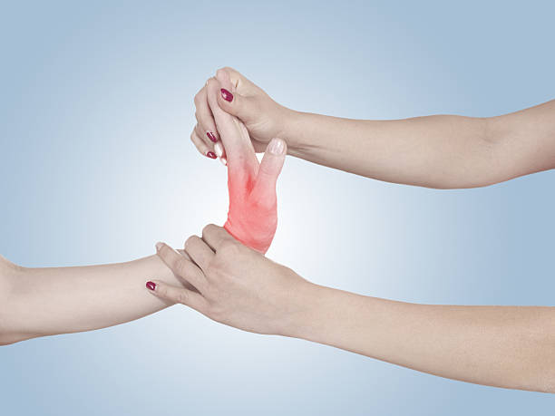 istock Physiotherapy for wrist pain, aches and tension 485436552