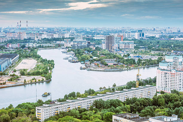 istock View of river in the city. 485439200