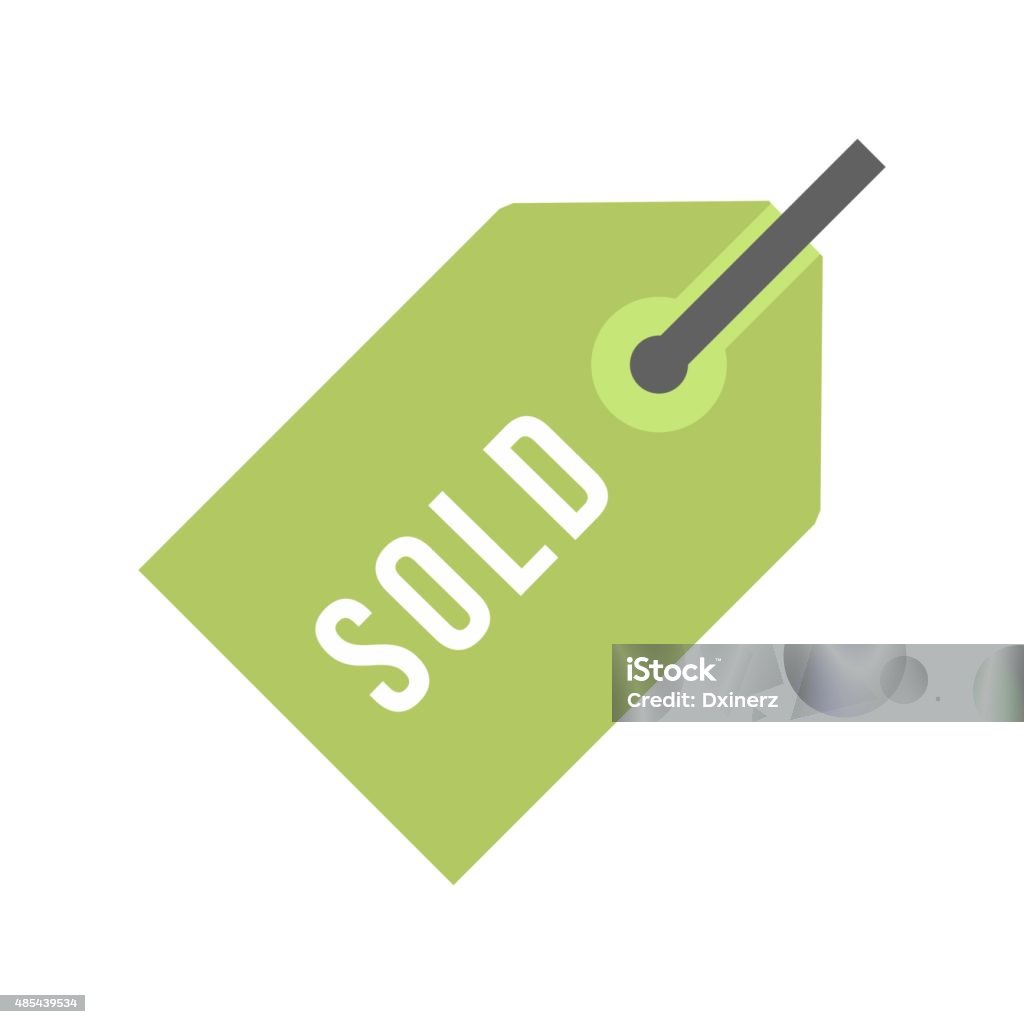 Sold Tag Vector Sold Tag Stock Illustration - Download Image Now - Badge, Business ...