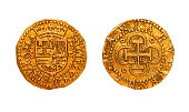 ancient golden coin