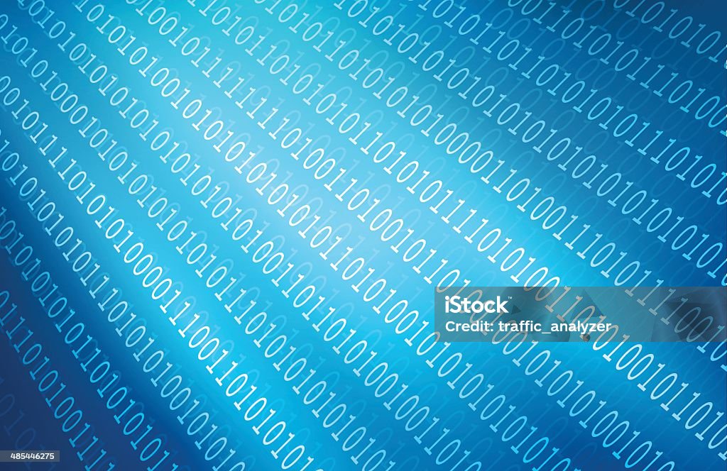 Binary Abstract Abstract Binary Background Stock Illustration - Download Image Now ...
