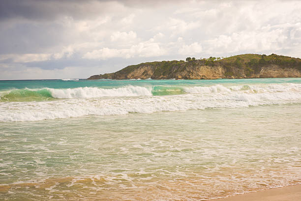 Tranquil Beach stock photo