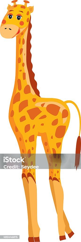 Girafe - clipart vectoriel de Afrique libre de droits