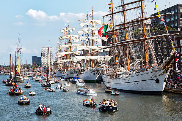 Sail Amsterdam 2015 stock photo