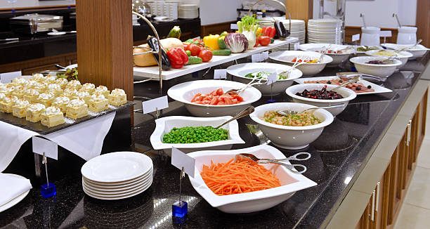 istock Smorgasbord - food choice in a restaurant 485447957