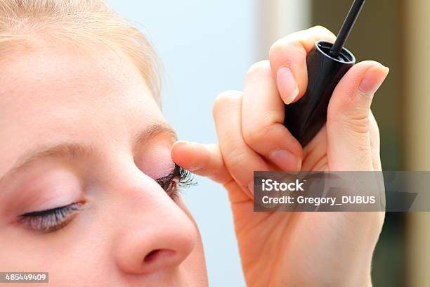 Makeup Artist In Backstage Stock Photo - Download Image Now - 20-24 Years, 20-29 Years, Adult