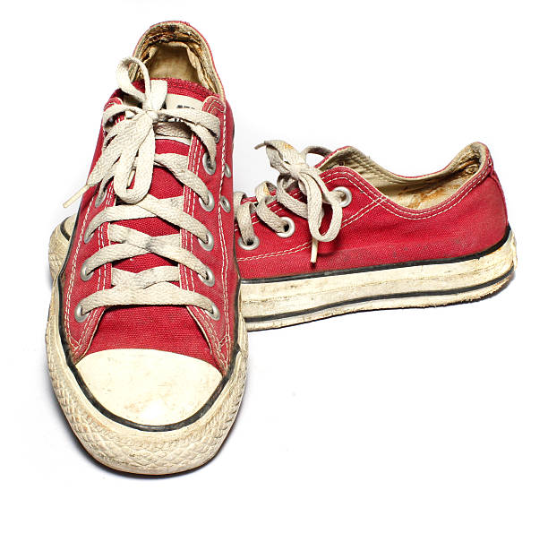 istock pair of old sneakers 485449577