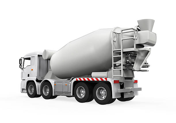 istock Concrete Mixer Truck 485449671