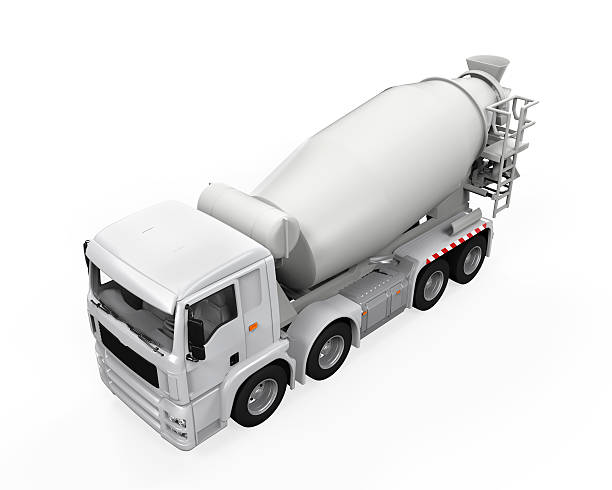istock Concrete Mixer Truck 485449677