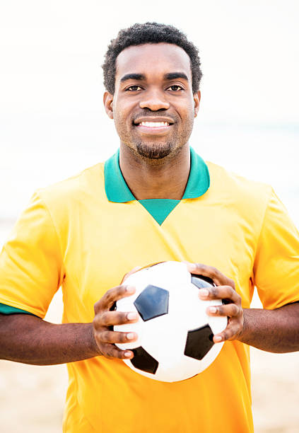 istock Brazilian football player 485449975