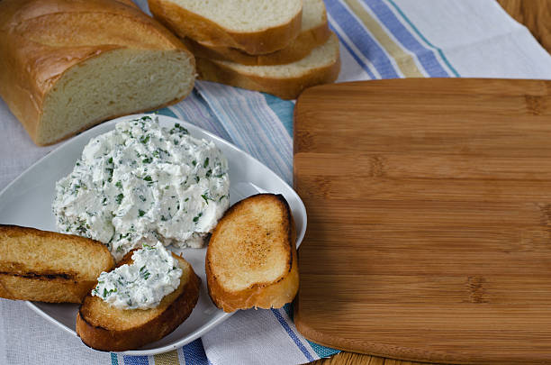 istock Toasts with cottage cheese 485456654
