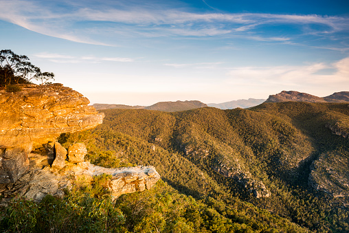 The Balconies lookout in the Grampians National Park, Victoria, Australia