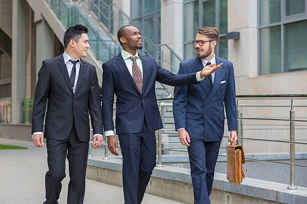 istock Portrait of multi ethnic business team 485462054