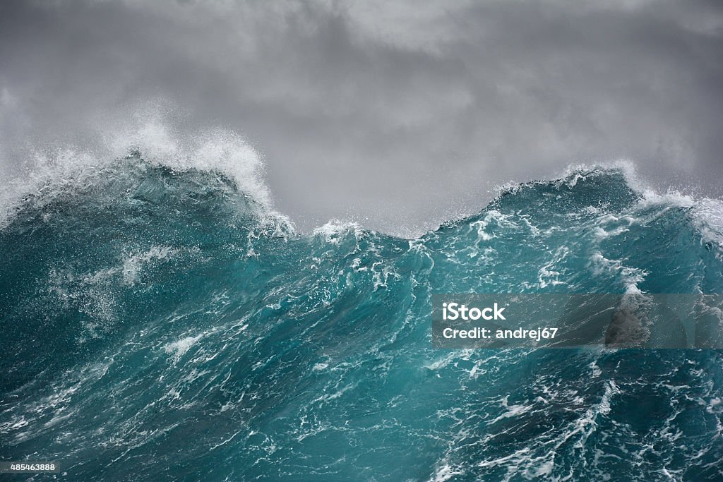 sea wave sea wave during storm in atlantic ocean Sea Stock Photo