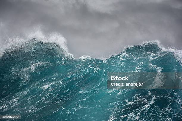 Sea Wave Stock Photo - Download Image Now - Sea, Storm, Wave - Water