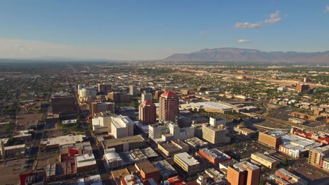 Aerial New Mexico Albuquerque