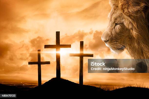 Gods Victory At Calvary Stock Photo - Download Image Now - Haile Selassie, Jesus Christ, Backgrounds