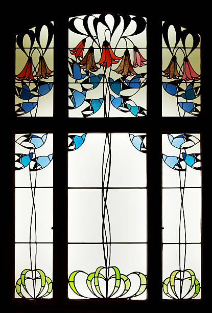 istock Art Nouveau window 485471708