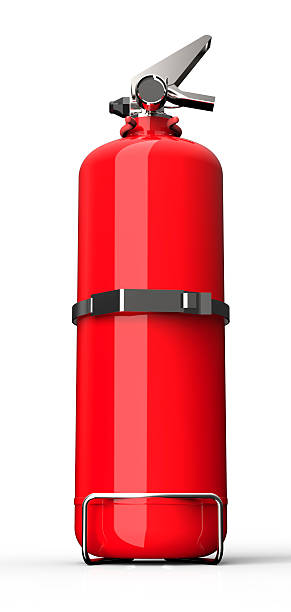 istock red fire exinguisher isolated on white with clipping path 485471752