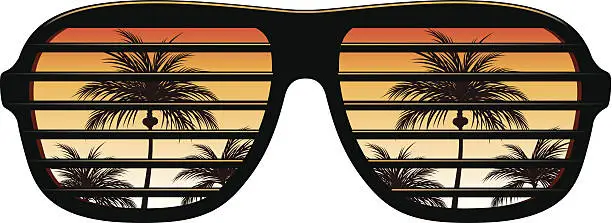 Vector illustration of Sunglasses