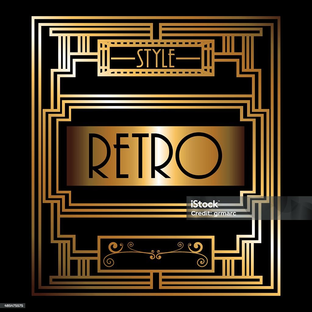 Projekt Gatsby - Grafika wektorowa royalty-free (1920-1929)