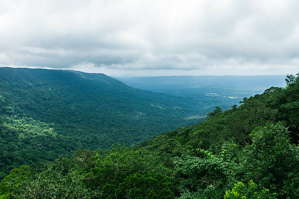 istock View of mountain with fog 485481252