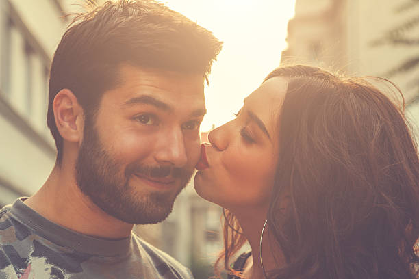 istock Couple enjoying outdoors in a urban surroundings. 485484722