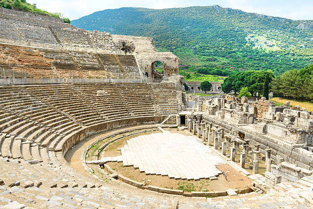 istock Amphitheatre in Ephesus 485488747