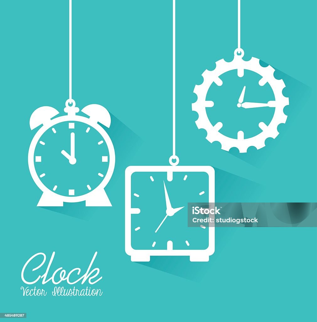 Edited Clock Clock Design Stock Illustration - Download Image Now - Alarm Clock ...