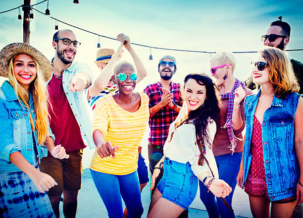 istock Friendship Dancing Bonding Beach Happiness Joyful Concept 485489408