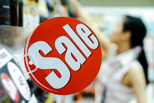 istock Sale Tag in the Supermarket. 485489514