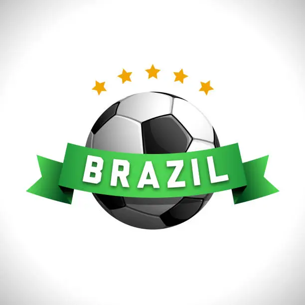 Vector illustration of Brazil 2014