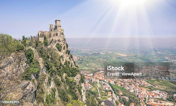 Rocca Della Guaita San Marino Republic Stock Photo - Download Image Now - 2014, Adriatic Sea, Apennines