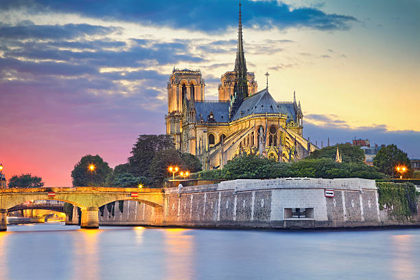 istock Notre Dame Cathedral, Paris. 485493550