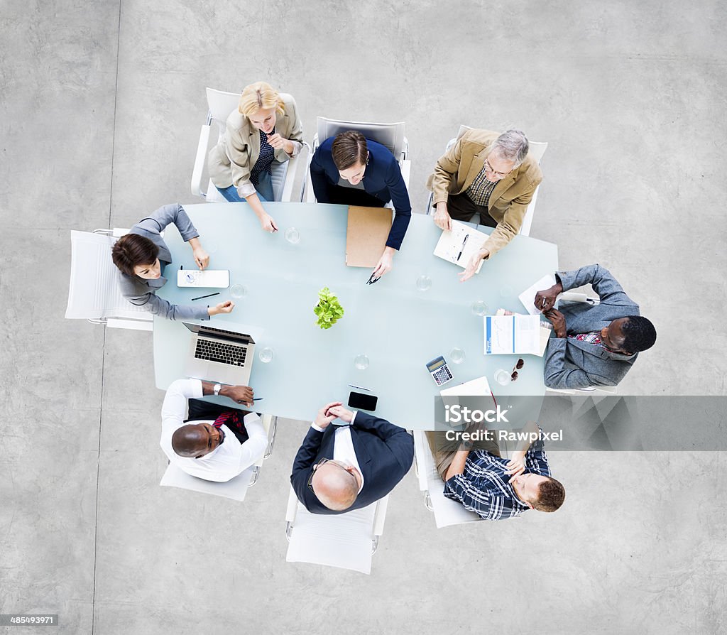 Group Of  Business People at Meeting Table Group Of  business people at meeting table. Business Meeting Stock Photo