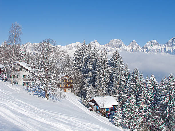 istock Winter holiday house 485494386