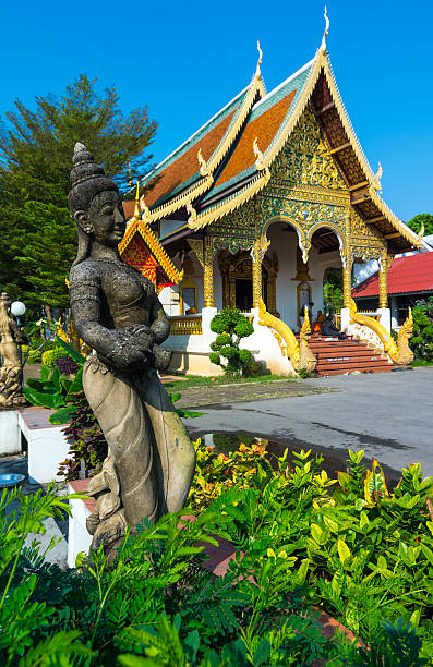 istock Wat Chiang Man temple in Chiang Mai, Thailand 485494617