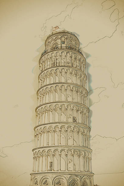 istock Leaning tower, Pisa, Italy 485500112
