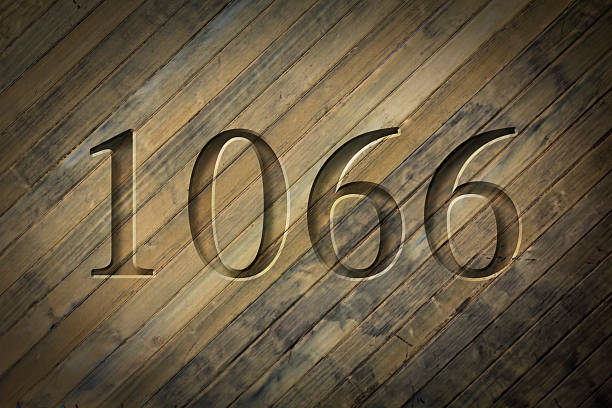 istock Engraved Historical Year 1066 485503372