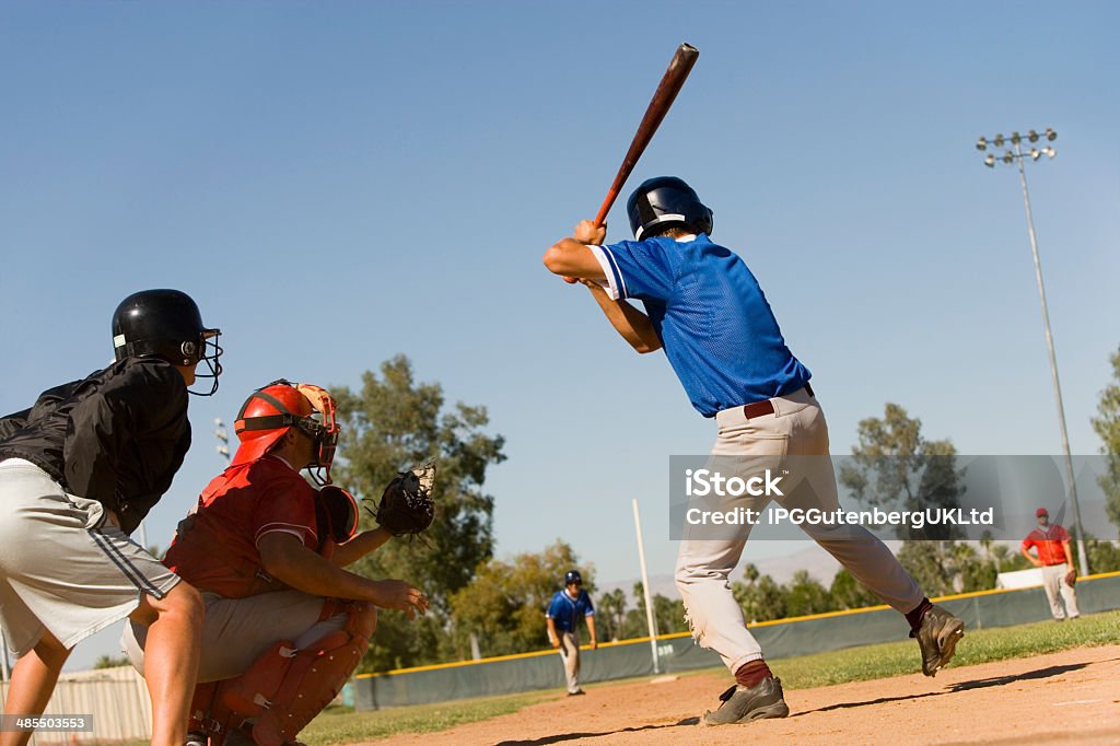 Player at Bat Baseball - Sport Stock Photo