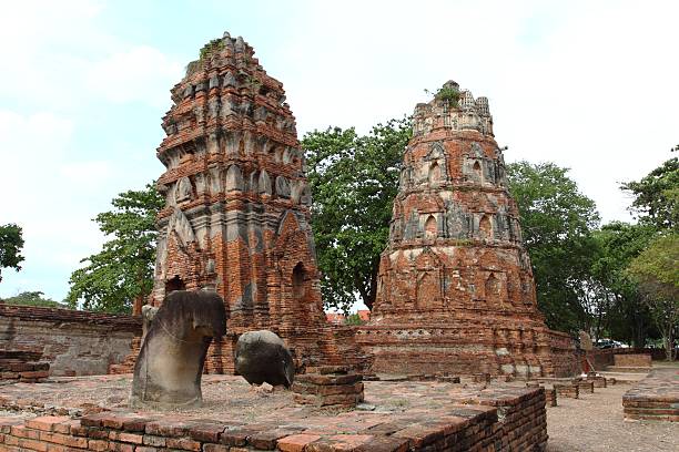 istock Wat Phra Mahathat in the Ayutthaya historical park, 485503850