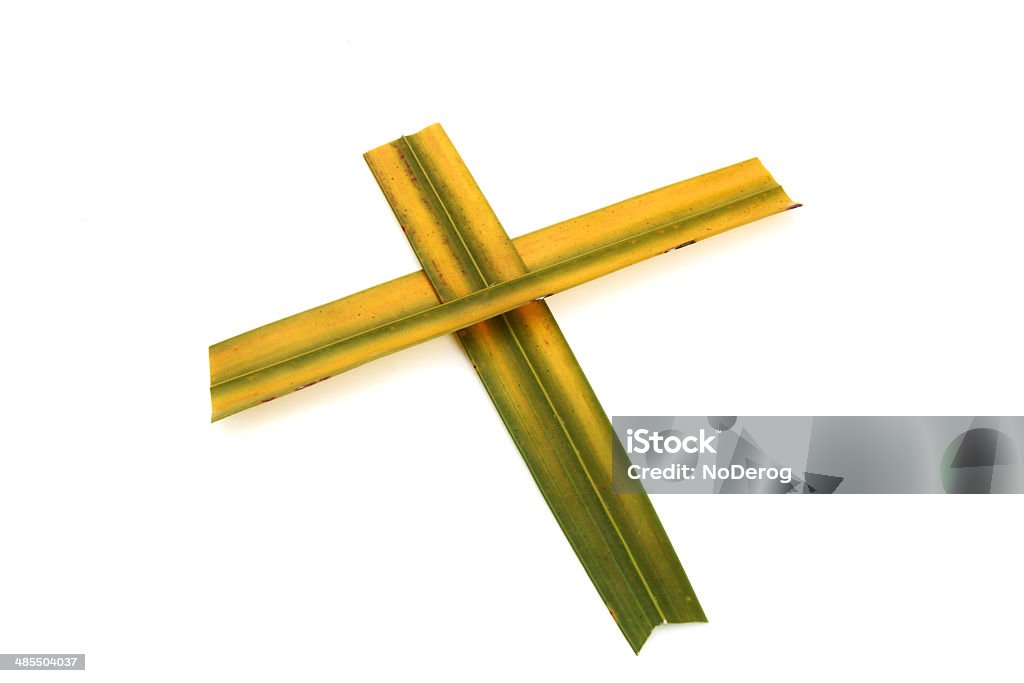 Palm cross - Foto stock royalty-free di A forma di croce