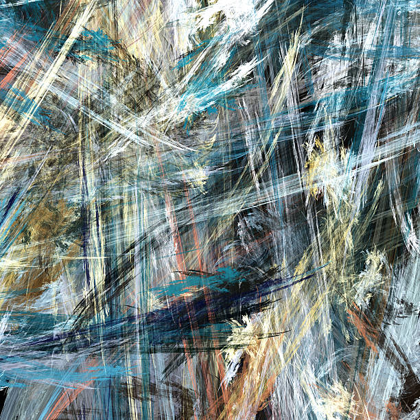 istock Abstract beautiful colorful lines background 485504888