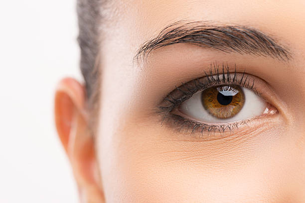 istock Beautiful woman's eye close-up 485505566
