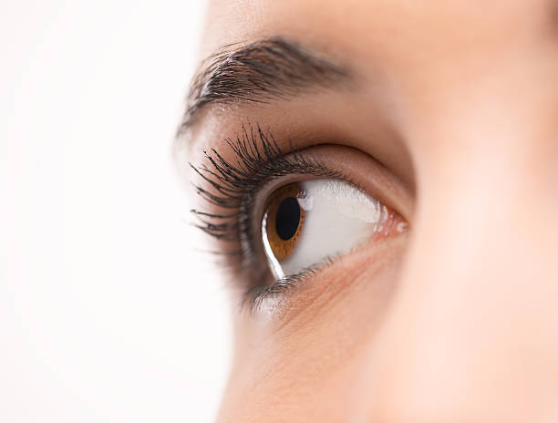 istock Beautiful woman's eye close-up 485505580